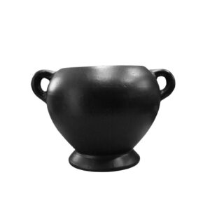 Jarron-Bombonera-liso-con-asa-y-base